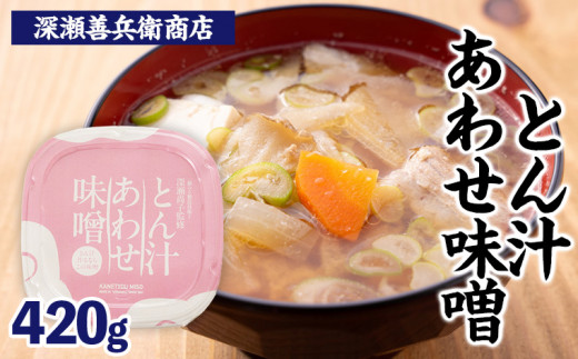 【山形県山形市】とん汁 あわせ味噌 FY24-152