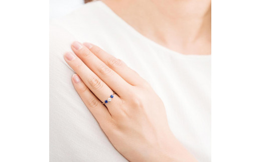 高島屋選定品】＜京セラ＞クレサンベール＜ブルーサファイア／天然