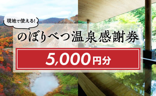 のぼりべつ温泉感謝券5，000円分 【チケット・温泉利用券・のぼりべつ温泉感謝券・日本の名湯・登別温泉・カルルス温泉・ホテル登別国際観光・コンベンション協会】  - 北海道登別市｜ふるさとチョイス - ふるさと納税サイト