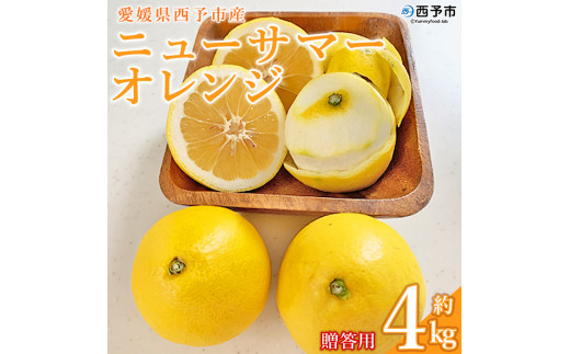 三好農園直送 愛媛県西予市産「ニューサマーオレンジ」贈答用 ～初夏を