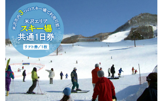 米沢エリアスキー場 共通1日券 ( リフト券 ) 1日券 リフト スキー場 共通券 - 山形県米沢市｜ふるさとチョイス - ふるさと納税サイト