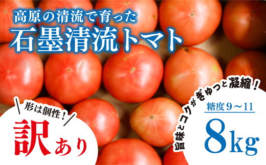 訳あり トマト そのままでも 美味しい 【石墨清流トマト】糖度9～11度 久万高原町 トマトソース ※離島への配送不可 -  愛媛県久万高原町｜ふるさとチョイス - ふるさと納税サイト