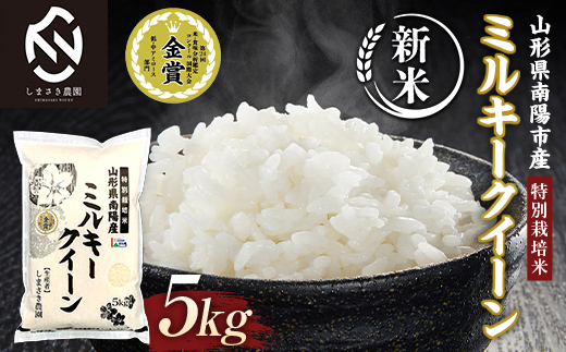 令和４年産 山形県庄内産【 ミルキークイーン 】白米１０㎏ 令和4年産 山形県庄内産【 ミルキークイーン 】白米10㎏