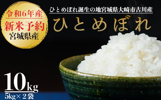 04236)【令和6年産】大崎市古川産ひとめぼれ10kg - 宮城県大崎市｜ふるさとチョイス - ふるさと納税サイト