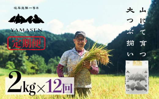 新米）令和6年産米【定期便】山仙（いのちの壱）2kg×2（4kg）×3回 すがたらいす 下呂市金山産 2024年産 毎月 4キロ×3カ月 お米 精米  下呂温泉 下呂市 米 ブランド米 - 岐阜県下呂市｜ふるさとチョイス - ふるさと納税サイト