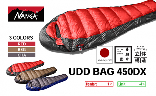 NANGA UDD BAG 450DX ナンガ ダウンシュラフ [№5694-0939] - 滋賀県米原市｜ふるさとチョイス - ふるさと納税サイト