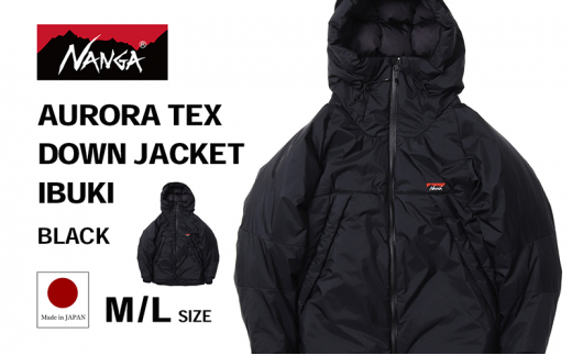 NANGA AURORA TEX DOWN JACKET IBUKI ブラック・L [№5694-7632