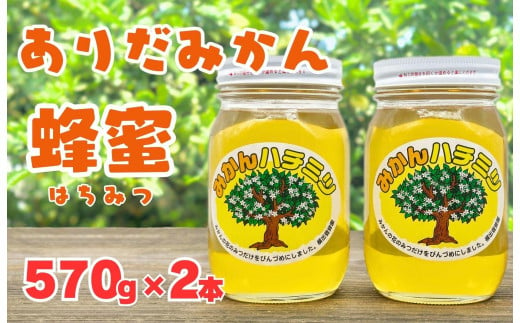 ありだみかん蜂蜜 2本セット（570ｇ×２本） - 和歌山県有田川町｜ふるさとチョイス - ふるさと納税サイト