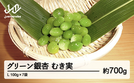 先行予約》2024年 山形県産 グリーン銀杏 むき実 L 約700g(100g×7) 2024年9月中旬から順次発送 銀杏 ぎんなん おつまみ 秋  野菜 期間限定 F20A-734 - 山形県山辺町｜ふるさとチョイス - ふるさと納税サイト