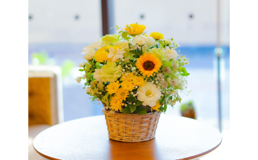 御供用 おまかせ フラワーアレンジメント ／ 大輪菊 小菊 各3本以上