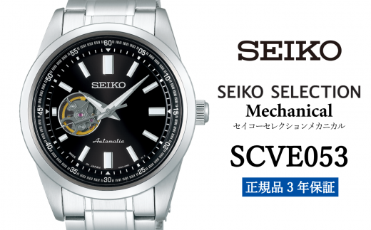 セイコー腕時計 メンズ セイコー セレクション メカニカル【SCVE053】 SEIKO【正規品 3年保証】 時計 腕時計 ウォッチ ブランド -  岩手県遠野市｜ふるさとチョイス - ふるさと納税サイト