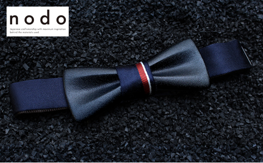 ふるさと納税 ファッション 富山県 高岡市 nodo l tie black ／ matte　メタル タイ ブラック／ファッション 小物 蝶ネクタイ メンズ ファッション ギフト… nodo metal tie black / matte メタル タイ ブラック