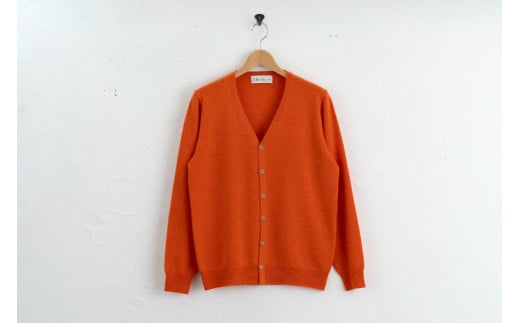 ふるさと納税 服 女 宮城県 加美町 Vネック カーディガン 度詰（コゲチャ）女性用サイズ:S(36) 白田のカシミヤ コゲチャ S(36) サイズ Vネック カーディガン 度詰（コルク）女性用サイズ:S(36)≪白田