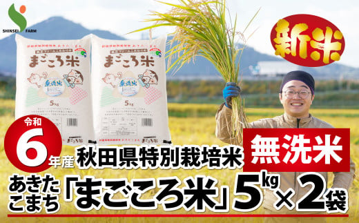 新米】【令和6年産】秋田県産あきたこまち(無洗米)10kg(5kg×2袋) 105P9208 - 秋田県大館市｜ふるさとチョイス - ふるさと納税サイト