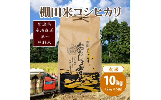 極少量米 ： 数量限定 令和5年産 新潟県上越市大島区産 棚田米コシヒカリ 10kg (2kg×5) 玄米 こしひかり - 新潟県上越市｜ふるさとチョイス  - ふるさと納税サイト