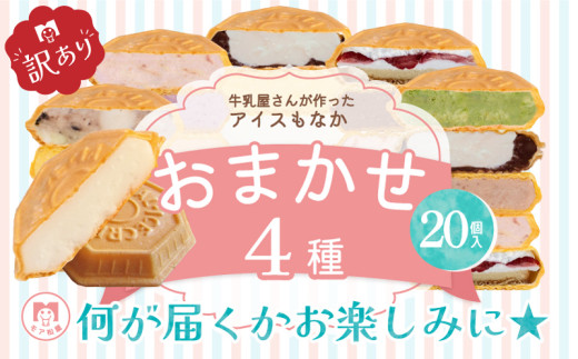 訳あり アイス おまかせ 10個 詰め合わせ ソフトクリーム アイスキャンディー もなか 最中 手作り 卵 保存料 不使用 スイーツ デザート おやつ  小分け アイスクリーム 牛乳屋さんが作った モア松屋 埼玉県 羽生市 - 埼玉県羽生市｜ふるさとチョイス - ふるさと納税サイト