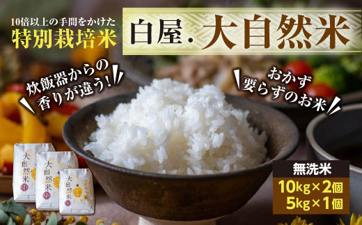 福岡県香春町産 夢つくし 大自然米 無洗米 計25kg 10kg×2袋+5kg×1袋 / 白米 無洗米 米 お米 国産 福岡県産 令和6年産 -  福岡県香春町｜ふるさとチョイス - ふるさと納税サイト