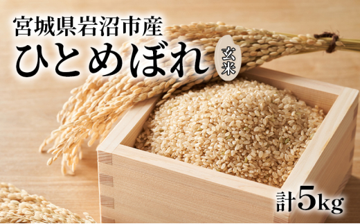 宮城米 ひとめぼれ 玄米