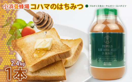 コハマのハチミツ 2.4kg 1本（プロポリス入） 国産 はちみつ ハチミツ 蜂蜜 hatimitu ハニー HONEY 蜜 プロポリス 瓶詰 大容量  グルメ 健康 朝食 プレゼント ギフト 贈答 内祝い 沖縄県産 沖縄 - 沖縄県沖縄市｜ふるさとチョイス - ふるさと納税サイト