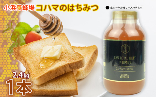 コハマのハチミツ 2.4kg 1本（プロポリス入） 国産 はちみつ ハチミツ 蜂蜜 hatimitu ハニー HONEY 蜜 プロポリス 瓶詰 大容量  グルメ 健康 朝食 プレゼント ギフト 贈答 内祝い 沖縄県産 沖縄 - 沖縄県沖縄市｜ふるさとチョイス - ふるさと納税サイト