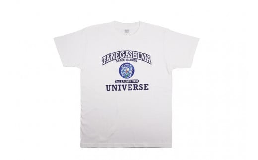 ふるさと納税 服 男 鹿児島県 中種子町 ロケットTシャツ(1着)ホワイト サイズ:L Lサイズ ロケットTシャツ(1着)ホワイト【サイズ:M】 - 鹿児島県中種子町