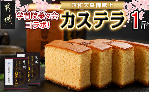 学習院蓁々会コラボ☆カステラセット(1斤分)_AA-7610_(都城市) 都城産