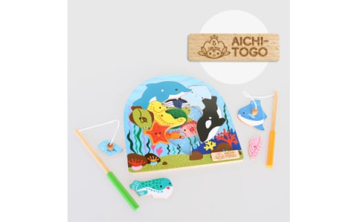 東郷町＜公式キャラクターロゴ入り＞2層パズルフィッシング【1563516 