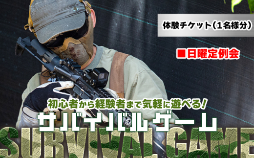 サバゲー用　銃2点セット(受け渡し人決定しました) サバイバルゲーム 日曜定例会 チケット 高知フロンティアベース