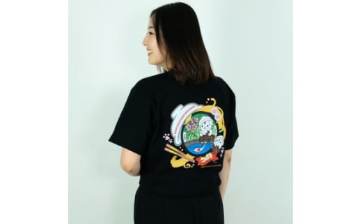ふるさと納税 服 女 栃木県 佐野市 佐野市 マンホールTシャツ(さのまる)黒 Sサイズ 1534708 佐野市 マンホールTシャツ(さのまる)黒 Sサイズ【1534708