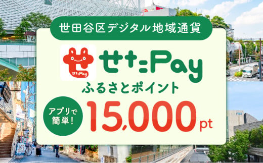 世田谷区 地域限定通貨「せたがやPay」 ふるさとポイント6,000pt（1pt＝1円）6,000円分 せたぺい デジタル地域通貨 電子決済  キャッシュレス 飲食 宿泊 体験 電子通貨 東京都 世田谷 - 東京都世田谷区｜ふるさとチョイス - ふるさと納税サイト