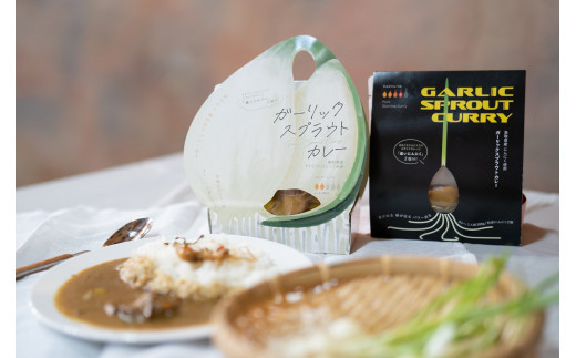 【鳥取県米子市】ガーリックスプラウトカレーお試しセット