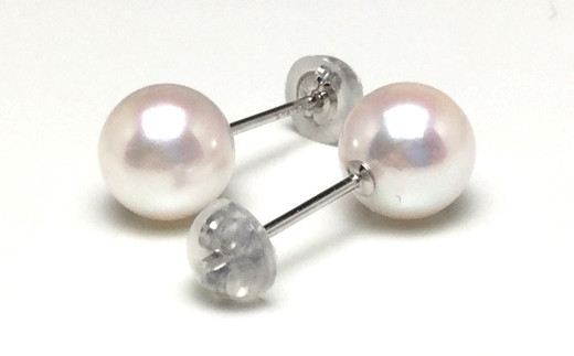 真珠 アクセサリー ピアス パール 7mm ～ 7.5mm K14 レディース 伊勢