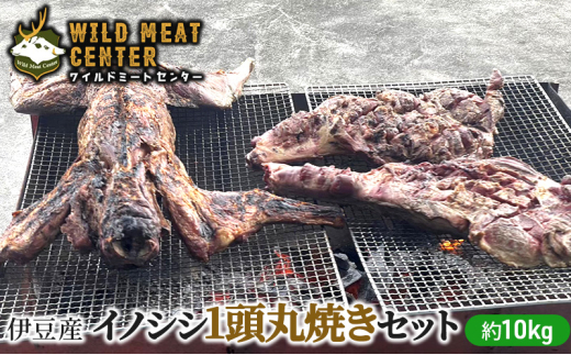 伊豆産イノシシ肉】イノシシ1頭丸焼きセット猪肉 イノシシ肉 ジビエ 高