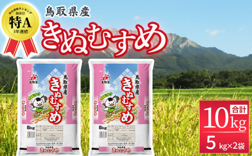 3月発送】鳥取県産 きぬむすめ （５kg×２袋） パールライス 精米 お米 米 こめ コメ 白米 ブランド おいしい 健康 産地直送 米5キロ  きぬむすめ - 鳥取県倉吉市｜ふるさとチョイス - ふるさと納税サイト