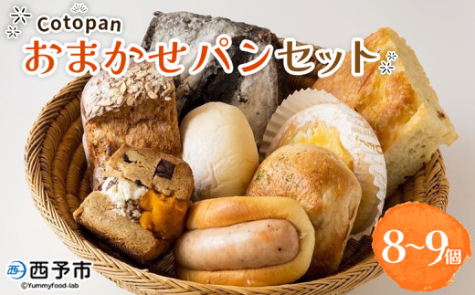 Cotopanおまかせパンセット（8～9個）＞ 天然酵母 国産 ハード系