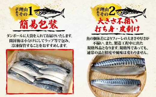 Amazon.co.jp: 【ご家庭用 訳あり】無添加 塩さばフィレ3.5kg
