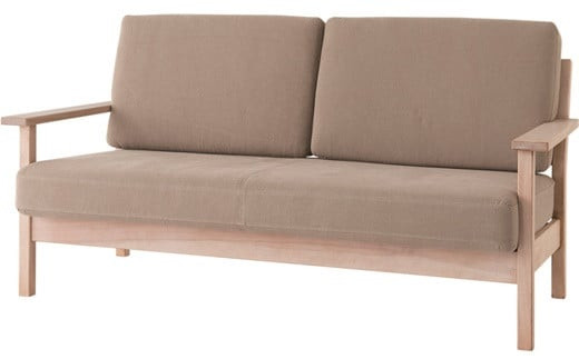 ノーザンフォレスト ソファ ラテBE NC101WL 幅160cm SC色 2.5人掛け 