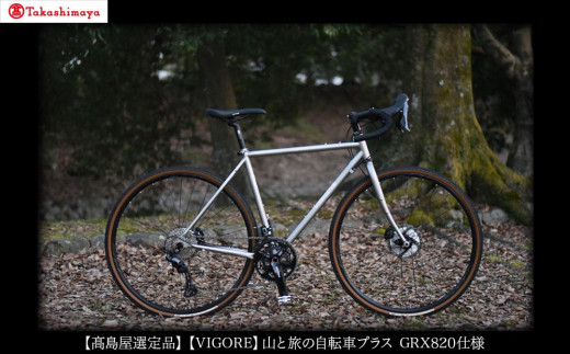 高島屋選定品】【VIGORE】山と旅の自転車プラス GRX820（2×12速
