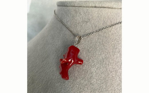 ② 赤珊瑚 枝珊瑚 ネックレス