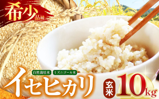 【新米】無農薬!自然栽培!佐賀県産!「伊勢ヒカリ」玄米10kg 新米】無農薬!自然栽培!佐賀県産!「伊勢ヒカリ」玄米10kg