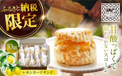 レモンカード入り♪】スコーン 10個＜自然と暮らすぐりーん＞ [CEM001