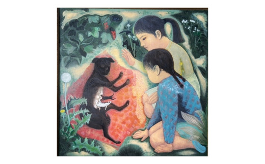 限定 1点 】誕生 絵画 絵 アート アトリエ 飛動庵 - 茨城県つくば