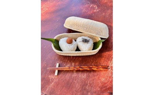 migiwa 飯行李daen / 伝統工芸品 飯行李 楕円形 弁当箱 お弁当箱