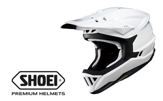 SHOEI ヘルメット「X-GRID ホワイト」 自転車用 BMX競技用