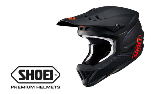 SHOEI ヘルメット「X-GRID DOMINATE TC-1 (RED/BLACK) マットカラー」S 