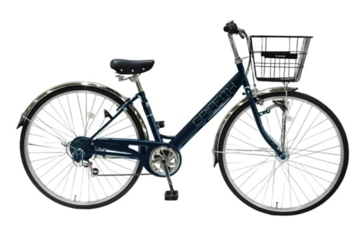 スクラータ グリフィス276 ネイビー【GRIFFITH 27型 自転車 完成