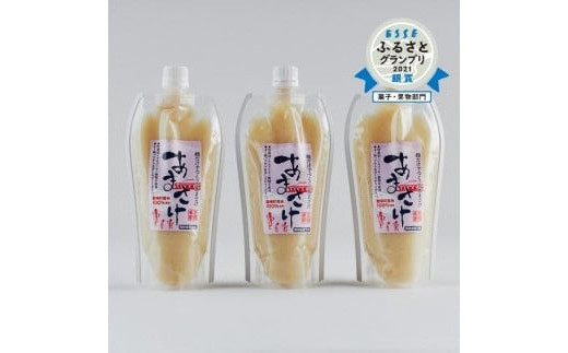 麹だけでつくったあまさけ（ノンアルコール）330ml×3個 - 福島県磐梯町