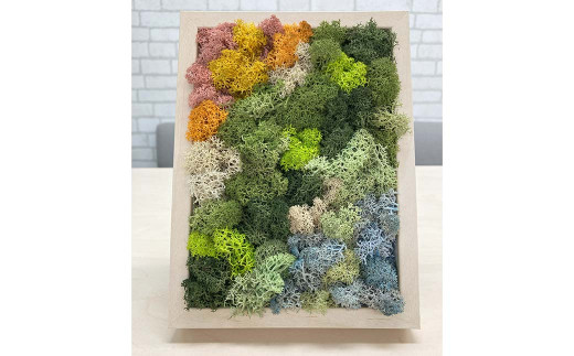 スカンディアモス アートワーク 枠カラー：バーチ調 （19.6cm×14.8cm