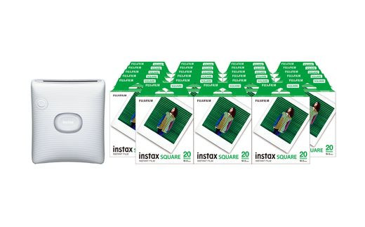 スマホプリンターinstax™“チェキ”スクエアセット」instax™ スクエア