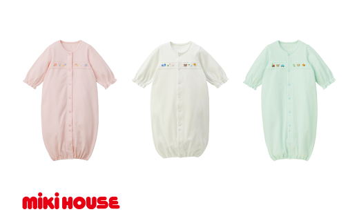 ふるさと納税 服 子ども 兵庫県 朝来市 ミキハウス どうぶつ刺繍ツーウェイオール ピンク−50〜70cm （40-2689-689） ミキハウス mikihouse 子供服 子ども服 … ミキハウス どうぶつ刺繍ツーウェイオール 全3色 （40-2689-689